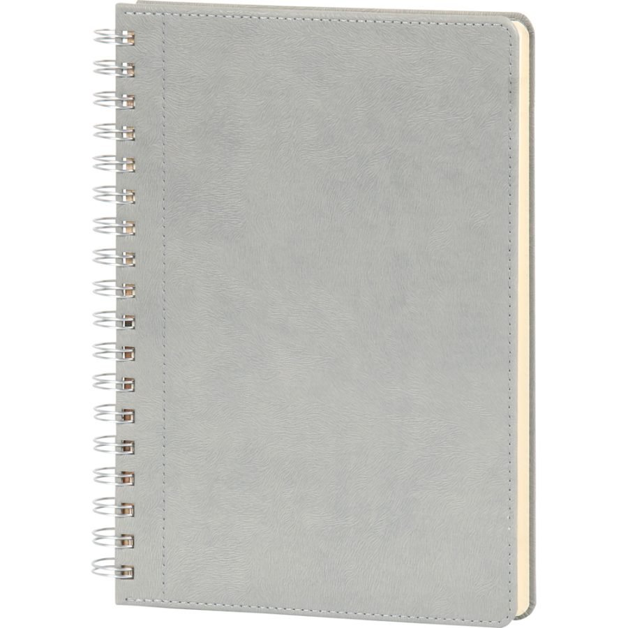 Spiralli Tarihsiz Defter Gri