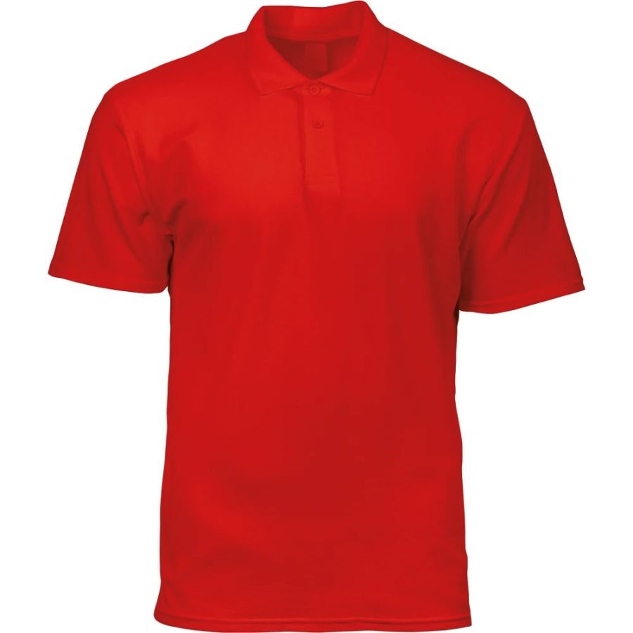 Polo Yaka Tişört Kırmızı