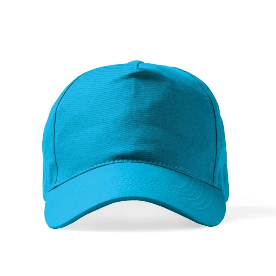 İthal Polyester Şapka Turkuaz