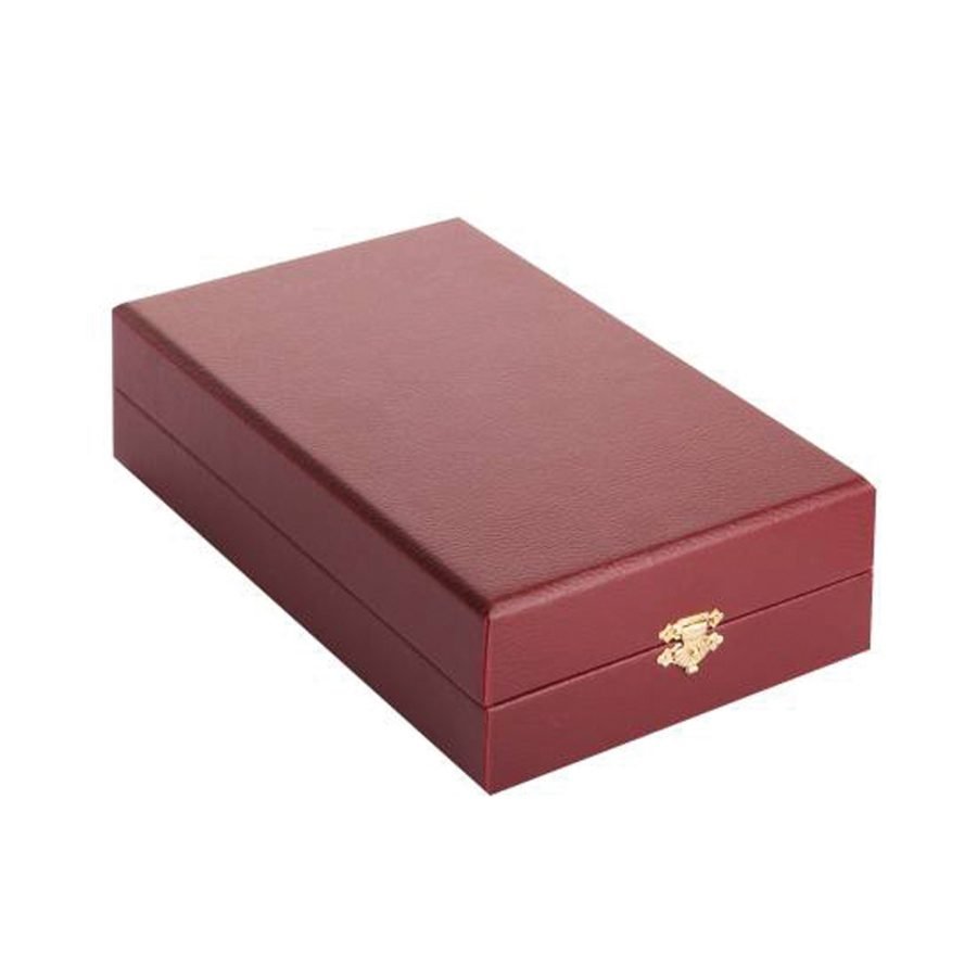 Kristal Plaket Kutusu Bordo