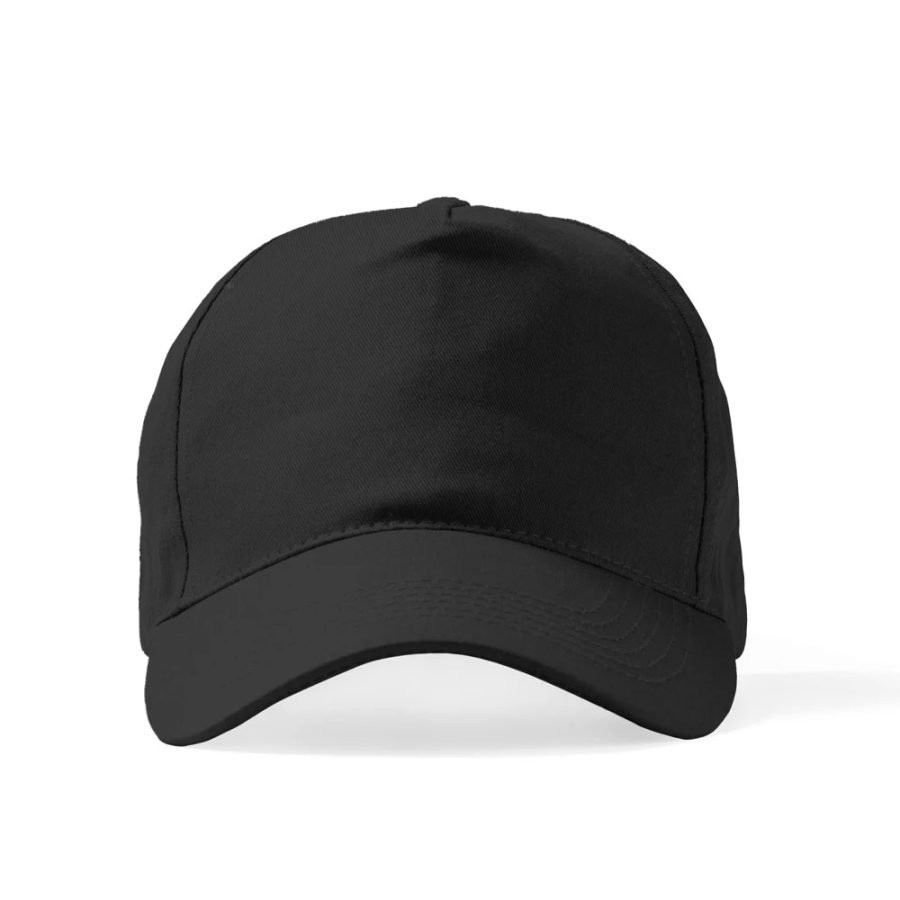 İthal Polyester Şapka Siyah