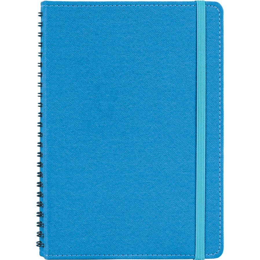 Gizli Spiralli Defter Mavi